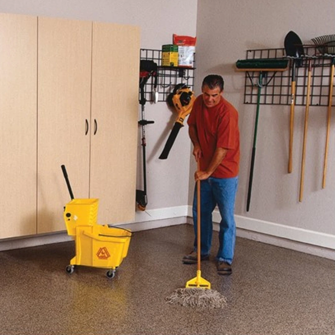 Cleaning Epoxy Garage Floor